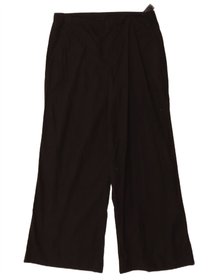 MASSIMO DUTTI Γυναικείο φαρδύ παντελόνι Chino EU 40 Medium W30 L29 Μαύρο