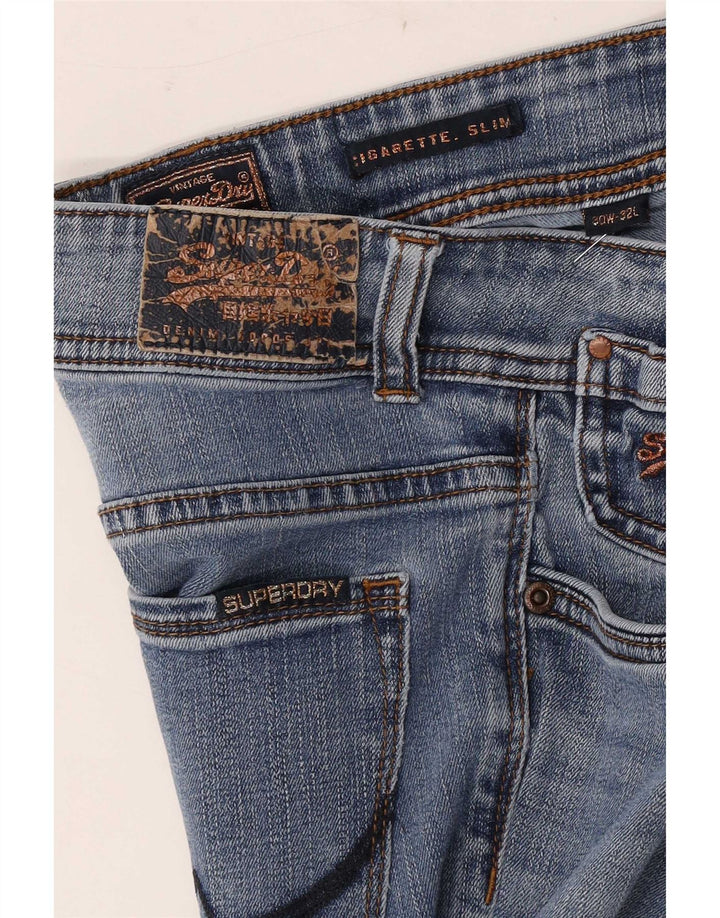 Superdry Γυναικείο Cigarette Slim Jeans W30 L32 Blue
