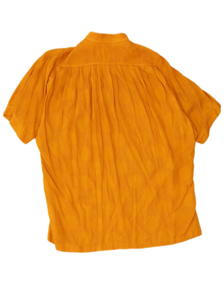 Vintage γυναικείο πουλόβερ μπλούζα EU 40 Medium Yellow Floral