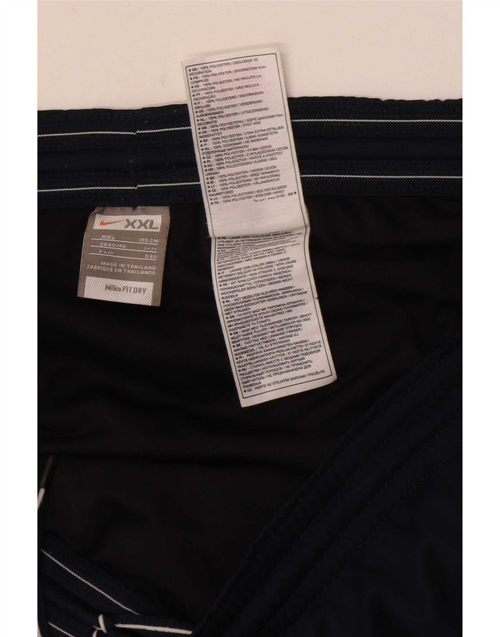 Ανδρικό αθλητικό σορτς Nike UK 40/42 2XL Navy Blue Polyester