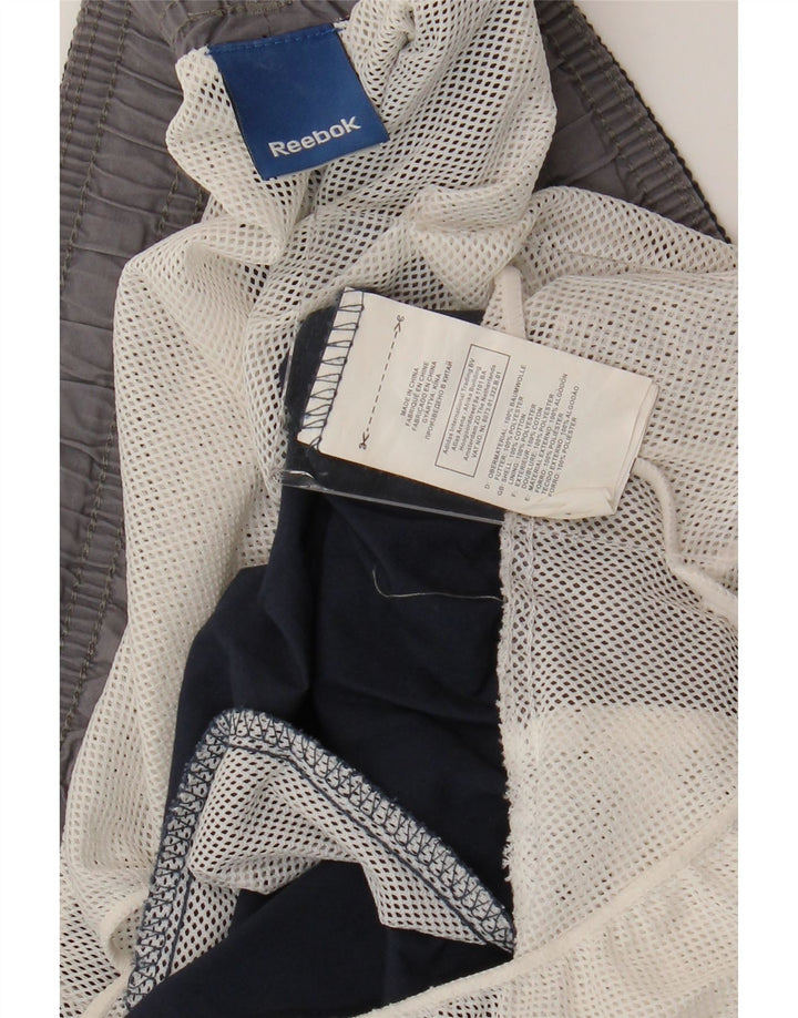 Ανδρικό σορτς κολύμβησης REEBOK XL Navy Blue Cotton