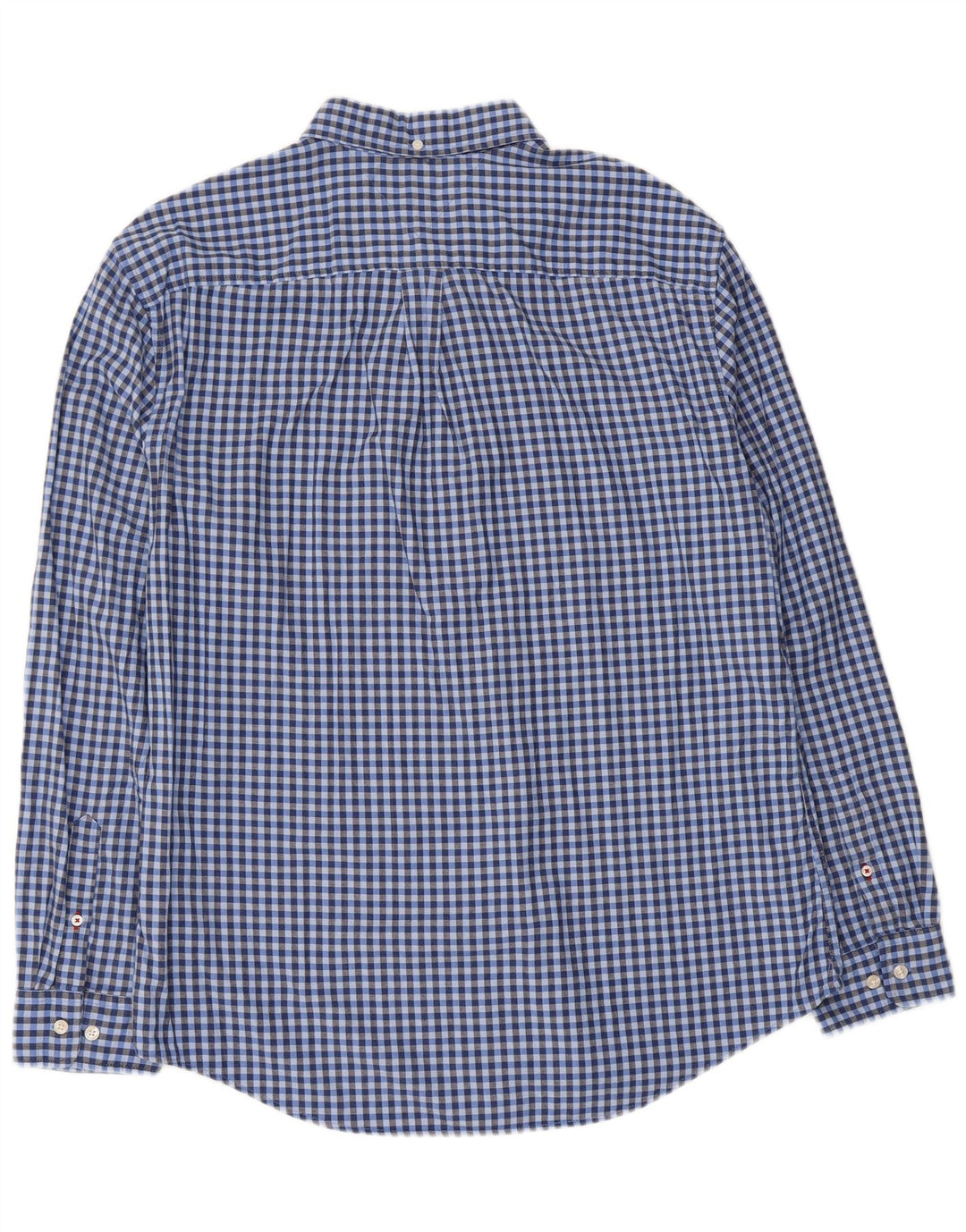 Ανδρικό πουκάμισο Tommy Hilfiger XL Blue Gingham Cotton