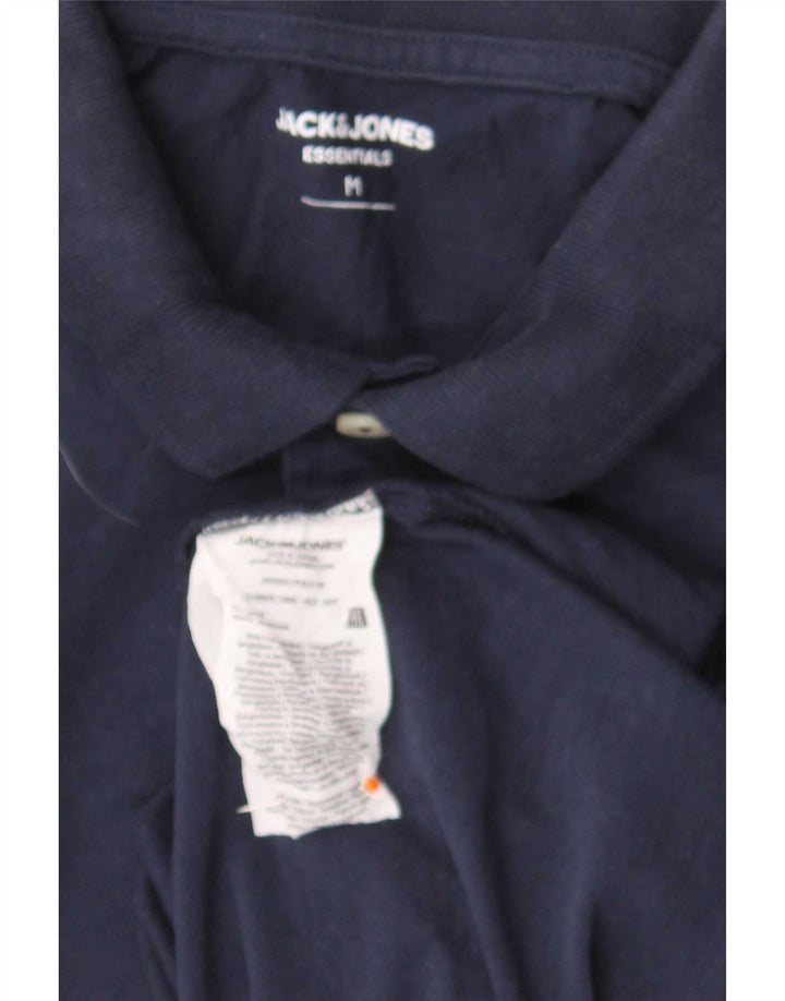 Ανδρικό μπλουζάκι πόλο Jack & Jones, μεσαίο ναυτικό, βαμβακερό
