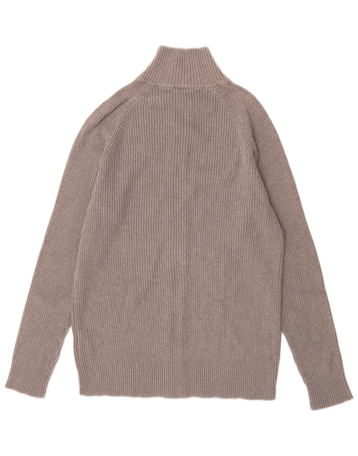 Jack & Jones Ανδρική ζακέτα πουλόβερ μεσαίου γκρι βαμβακερό