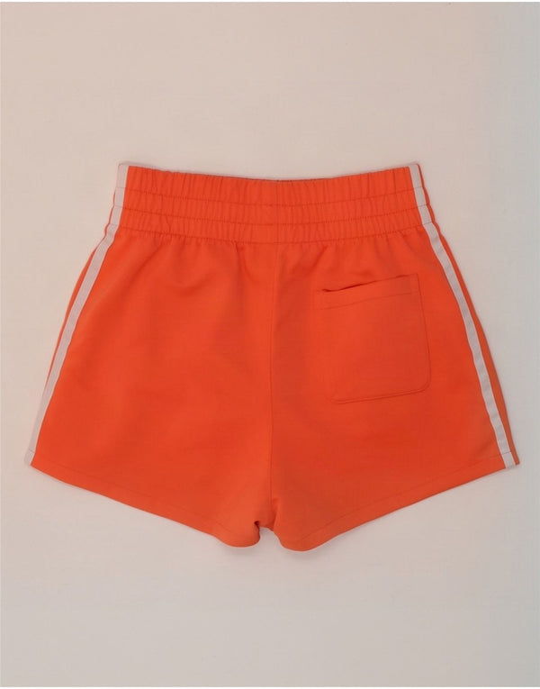 Γυναικείο αθλητικό σορτς Adidas UK 10 Small πορτοκαλί πολυεστέρας