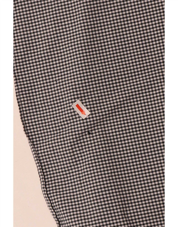 Ανδρικό πουκάμισο Ralph Lauren Classic Fit μεγάλο μαύρο βαμβακερό Gingham