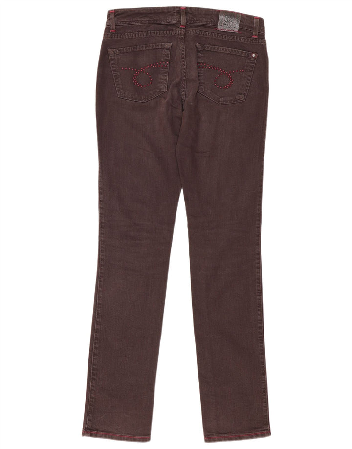 Trussardi Γυναικείο Slim Jeans W30 L33 Καφέ Βαμβακερό