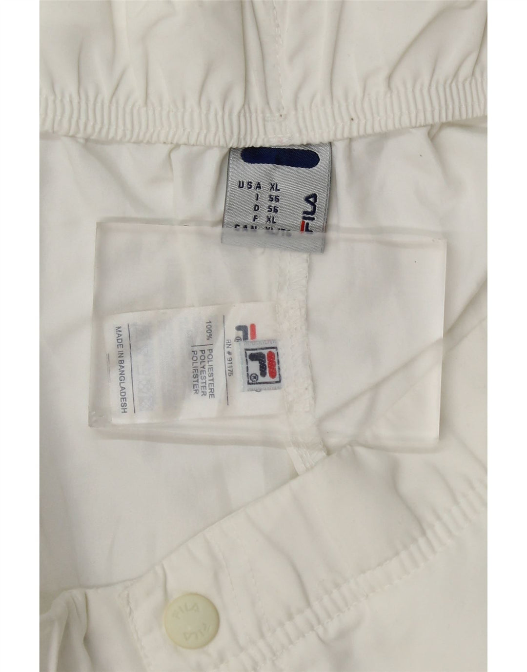 Ανδρική φόρμα φόρμας Fila Capri IT 56 XL Λευκός Πολυεστέρας