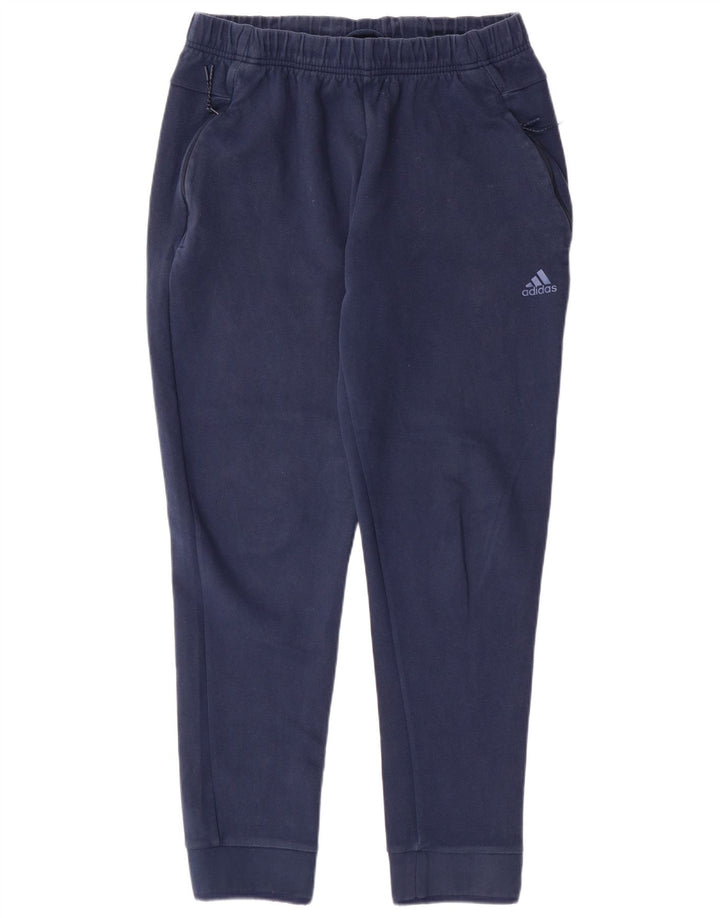 Ανδρική φόρμα ADIDAS Παντελόνι Joggers Μεγάλο Ναυτικό Μπλε Βαμβακερό