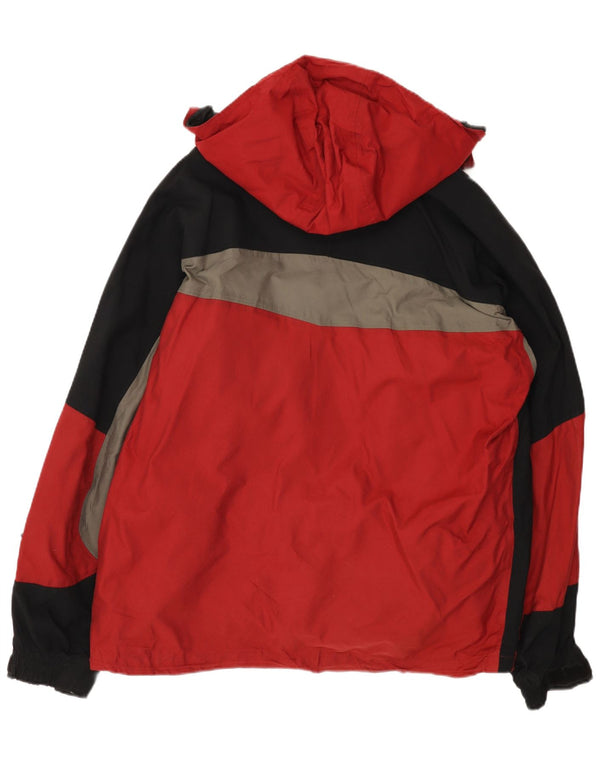 Ανδρικό μπουφάν Columbia Omni-Tech Windbreaker UK 40 Large Red Colourblock