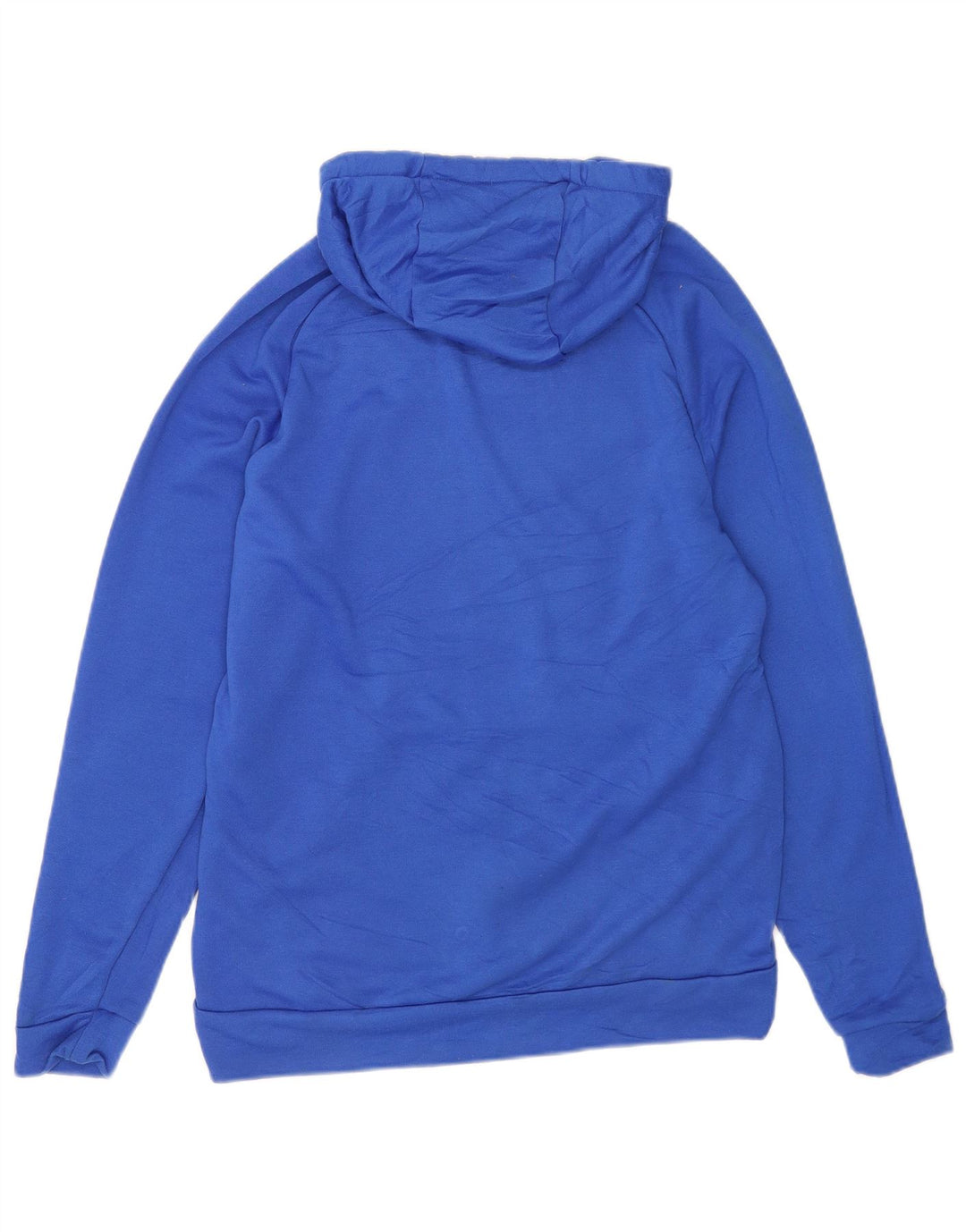 Ανδρικά γραφικά κουκούλα Nike Dri Fit, μεσαίο μπλε πολυεστέρας