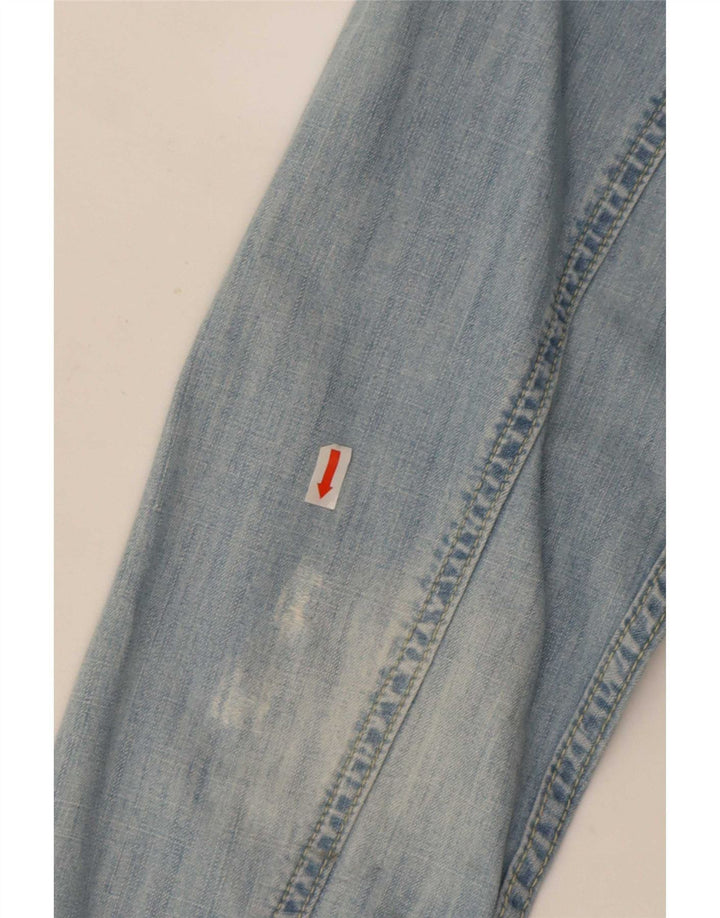 Ανδρικό τζιν πουκάμισο Tommy Hilfiger, μικρό μπλε βαμβακερό