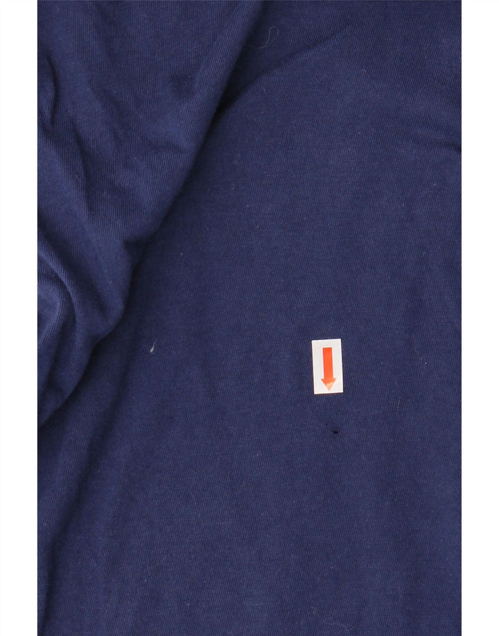 Ανδρικό T-Shirt ADIDAS Τοπ μεσαίο μπλε ναυτικό βαμβακερό