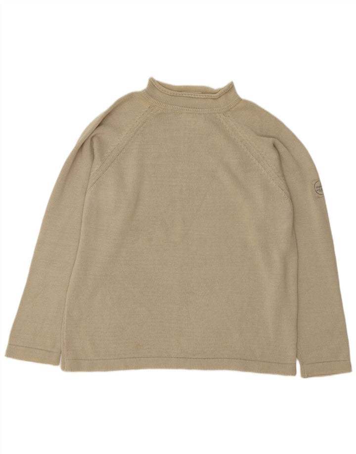 Ανδρικό πουλόβερ Murphy & Nye Sailmakers Turtle Neck Jumper Βαμβακερό μεσαίο μπεζ