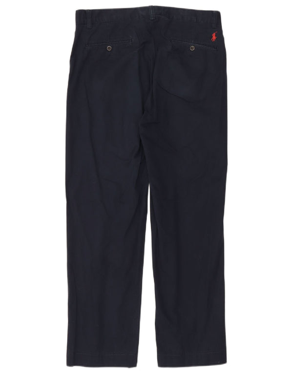 Polo Ralph Lauren Ανδρικό παντελόνι Smith Chino Παντελόνι W33 L30 Navy Blue Cotton