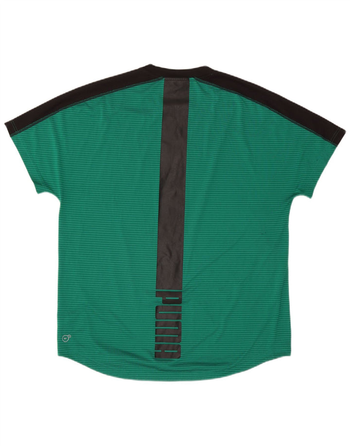 Ανδρικό γραφικό T-Shirt Puma Top XL Πράσινο Colourblock Πολυεστέρας