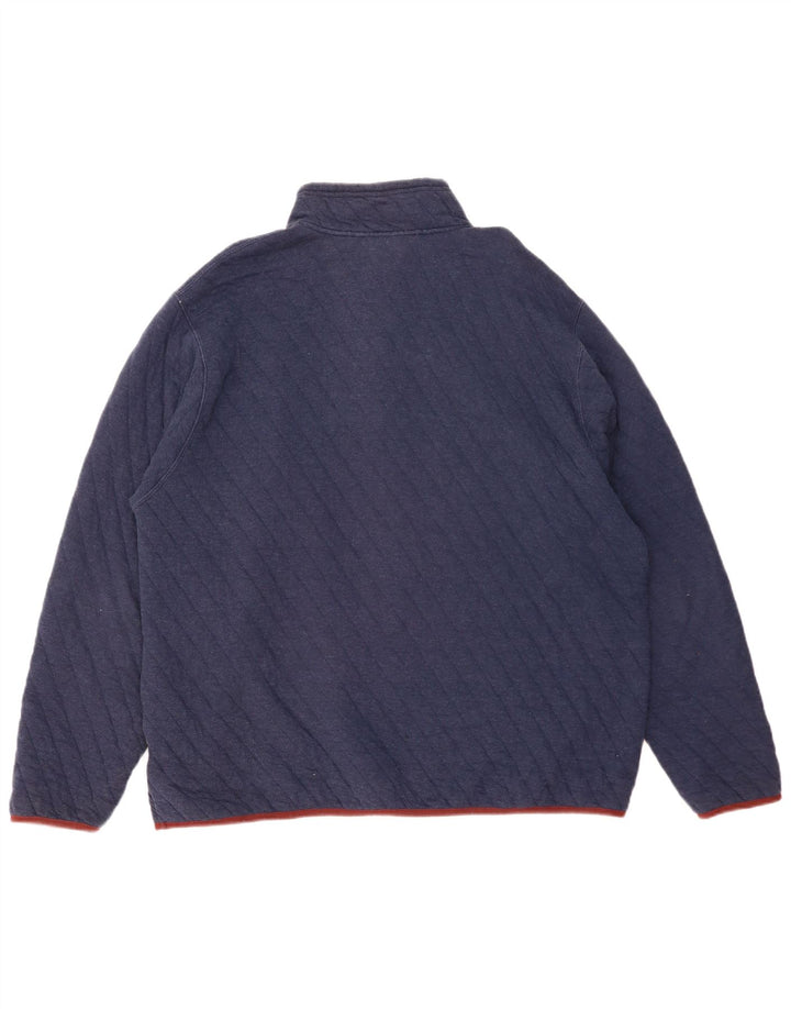 Ανδρικό φούτερ με λαιμόκοψη ORVIS Jumper XL Navy Blue Cotton