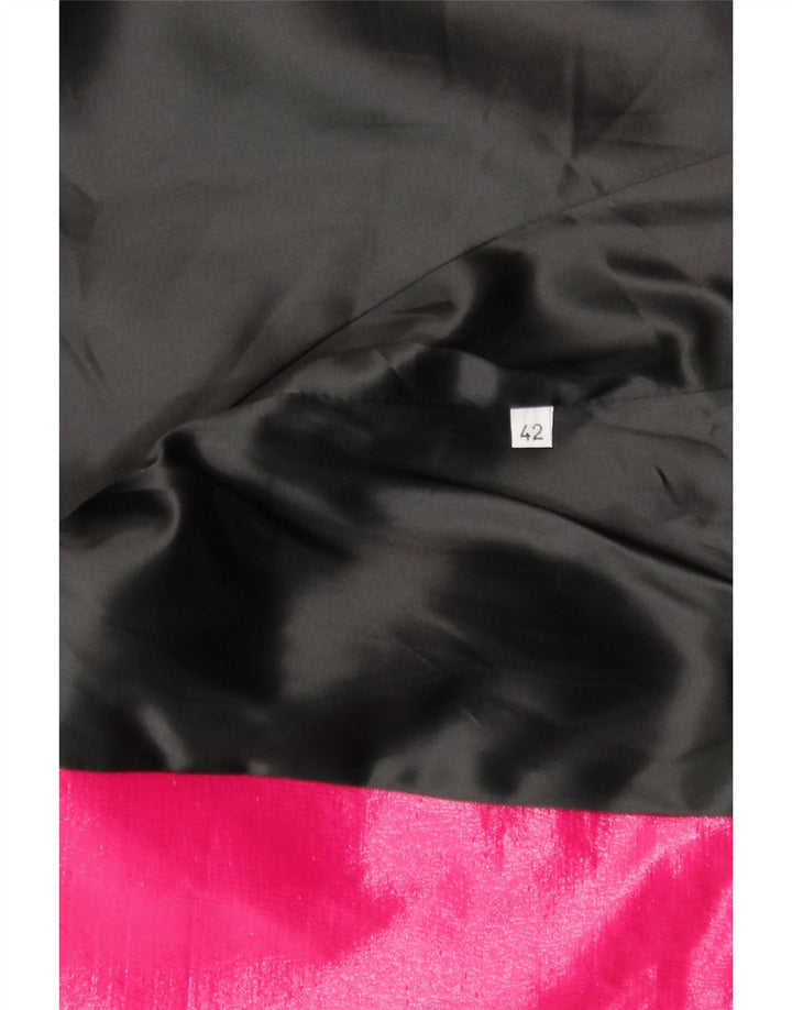 Vintage Γυναικείο Μπουφάν 1 Κουμπί Blazer IT 42 Medium Pink