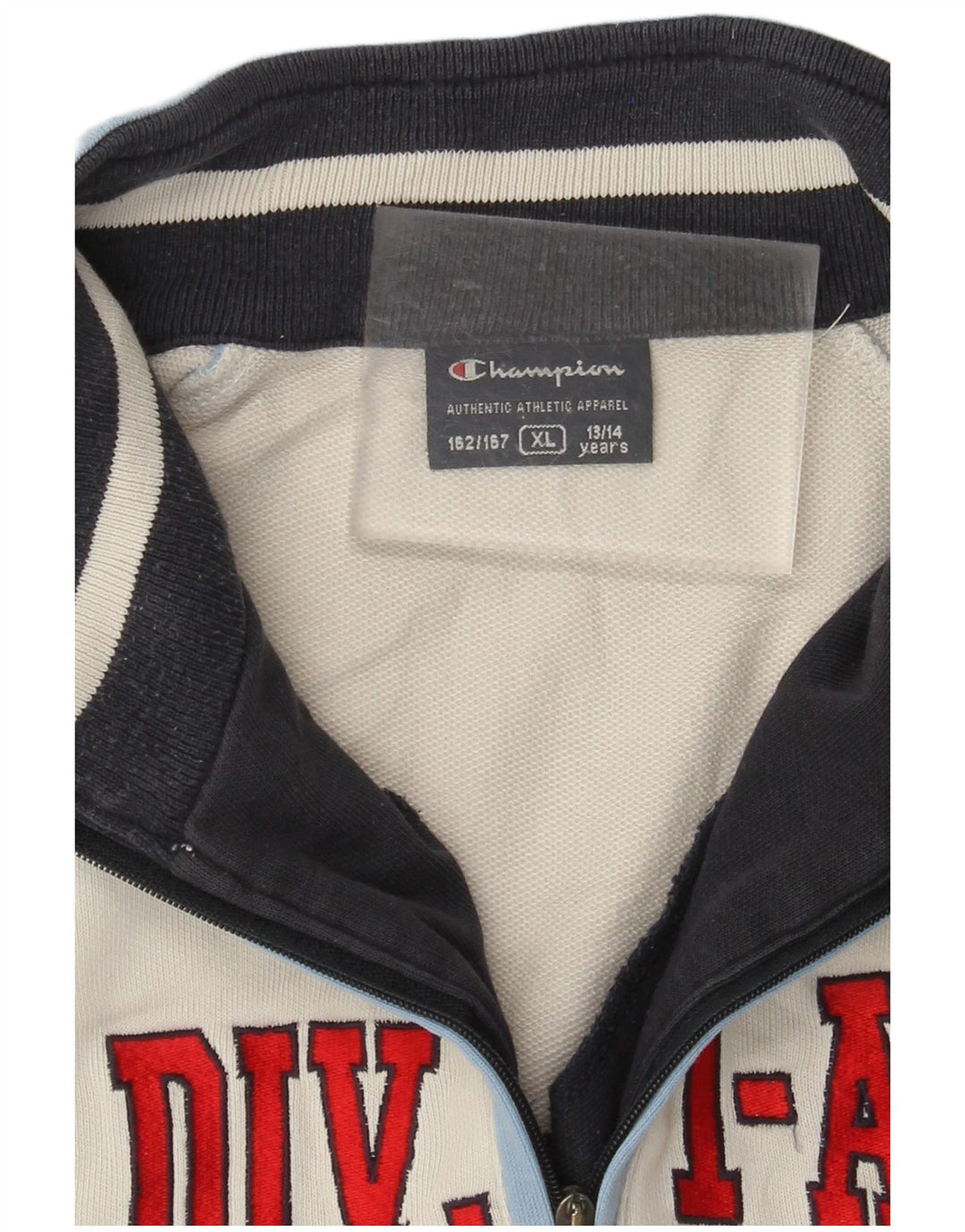 CHAMPION Γραφικό φούτερ για αγόρια 13-14 ετών XL λευκό χρώμα