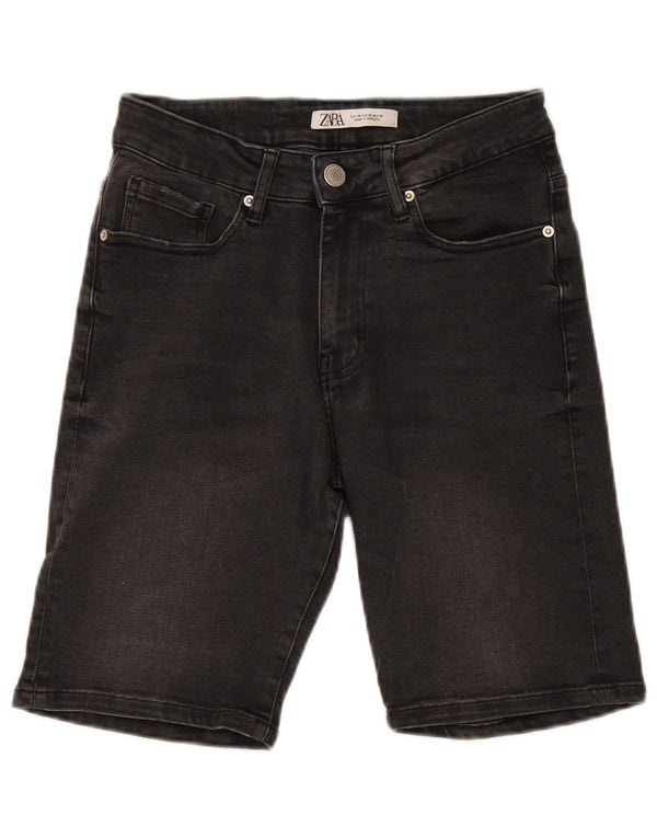 Ανδρικό τζιν σορτς ZARA EU 38 Small W30 Γκρι