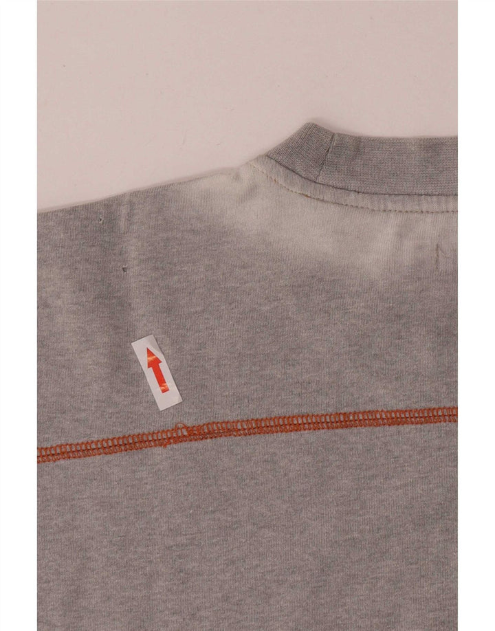 Ανδρικό γραφικό T-Shirt Gas Top XL Grey Colourblock