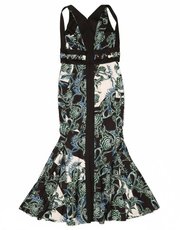 Just Cavalli Γυναικείο Γραφικό Φόρεμα Γοργόνας IT 44 Medium Black Designer