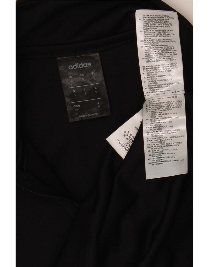 Ανδρική φόρμα πουλόβερ με φερμουάρ Climalite Adidas Top Small Black Polyester