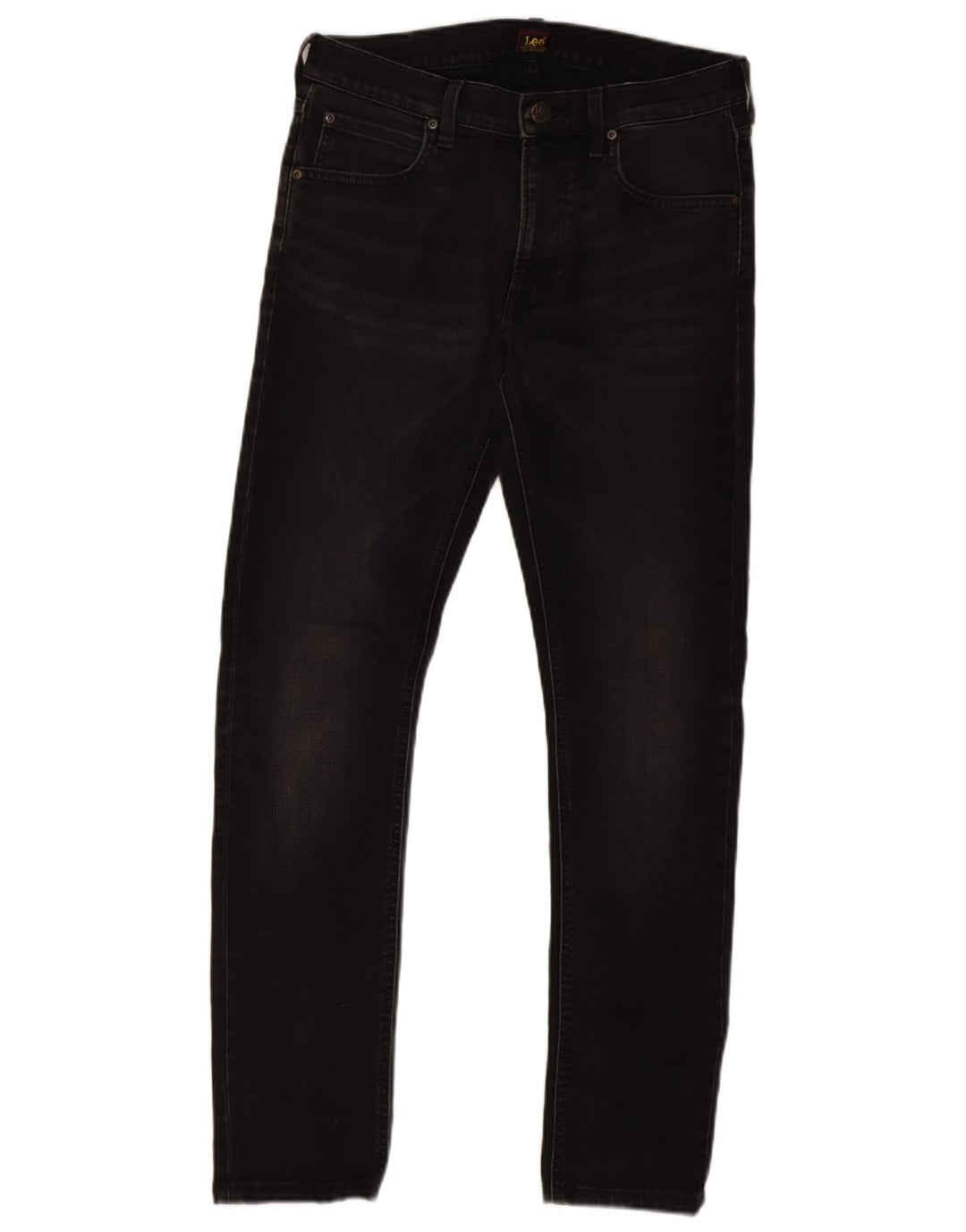 Lee Mens Luke Slim Jeans W31 L31 Μαύρο βαμβακερό
