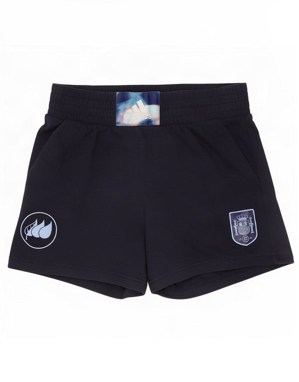 Ανδρικό γραφικό αθλητικό σορτς Adidas UK 8/10 Μικρό Navy Blue από βαμβάκι