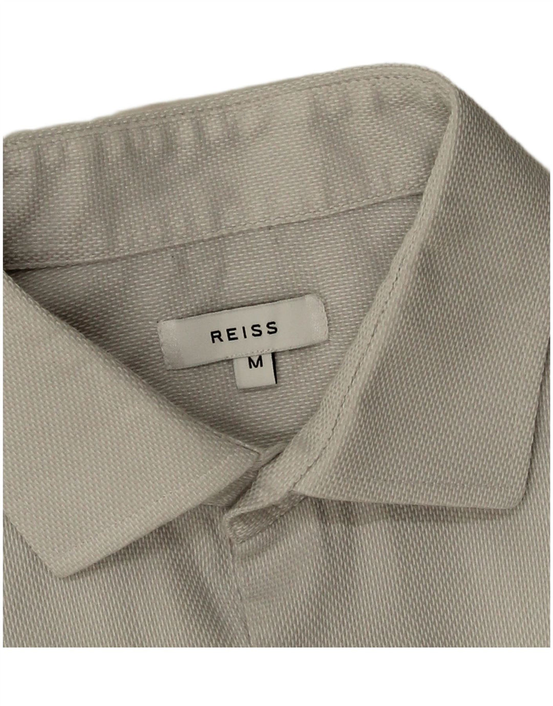 Ανδρικό πουκάμισο Reiss, μεσαίο λευκό βαμβακερό