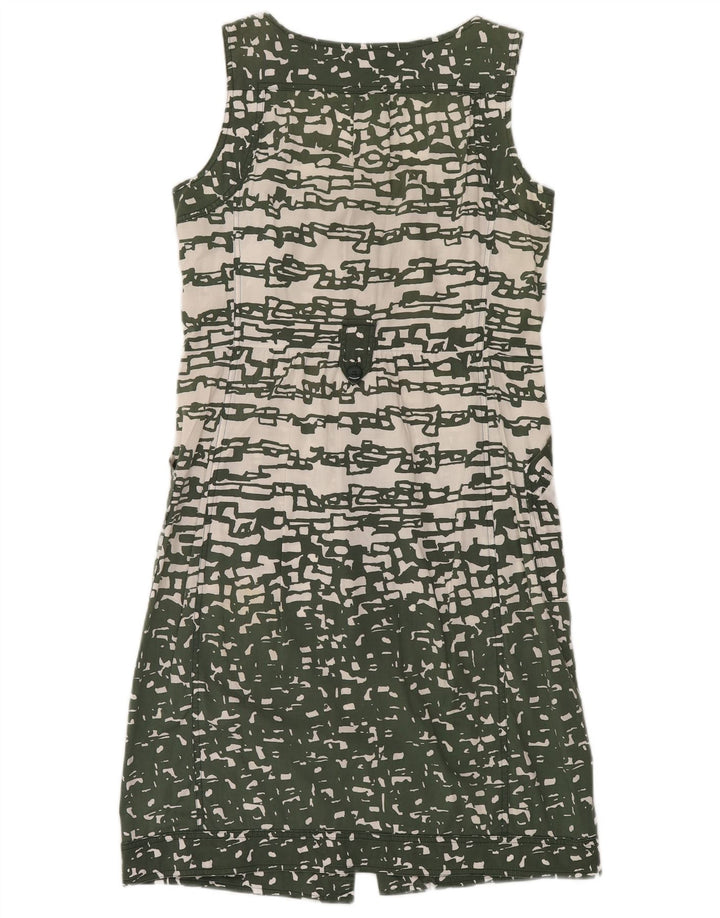 Γυναικείο Αμάνικο Πουκάμισο MARELLA UK 12 Μεσαίο πράσινο γεωμετρικό