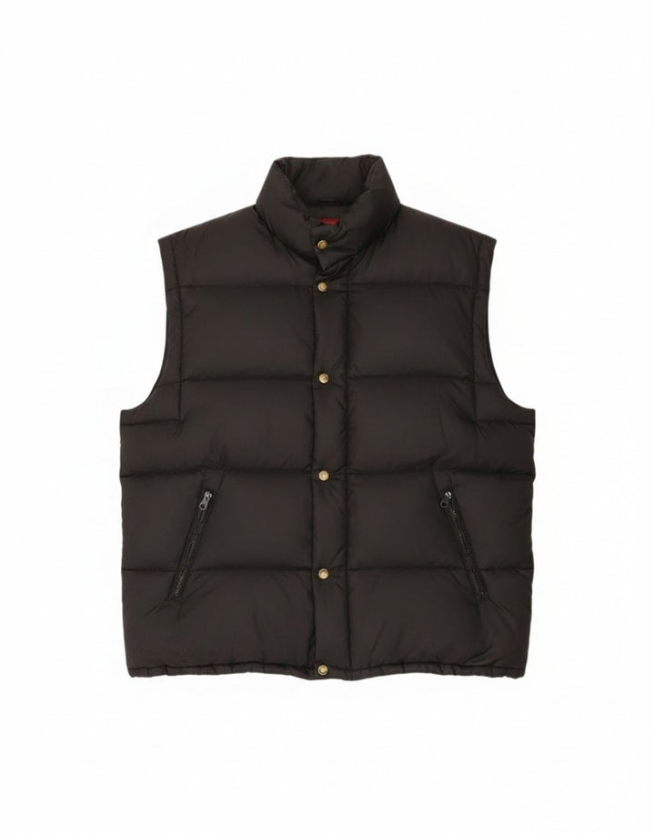 Carrera Ανδρικό padded Gilet UK 38 Medium Black Polyester