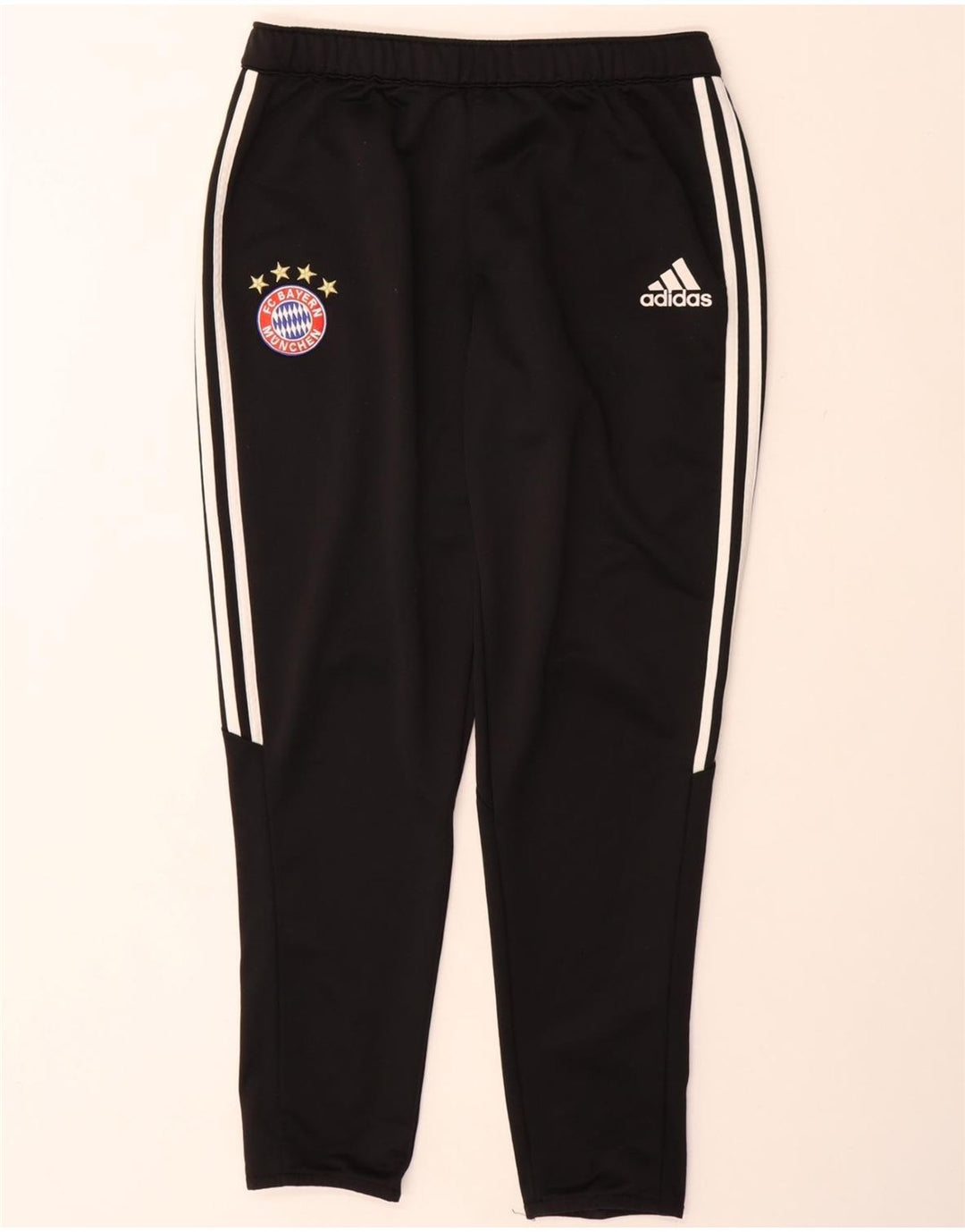 Παντελόνι αθλητικής φόρμας ADIDAS Mens FC Bayern Munchen Μεσαίο μαύρο πολυεστέρα