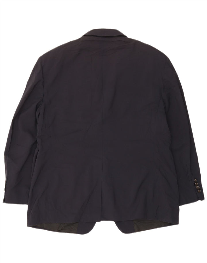 Brooks Brothers Ανδρικό μπλέιζερ με 2 κουμπιά μπουφάν UK 40 Large Navy Blue Wool
