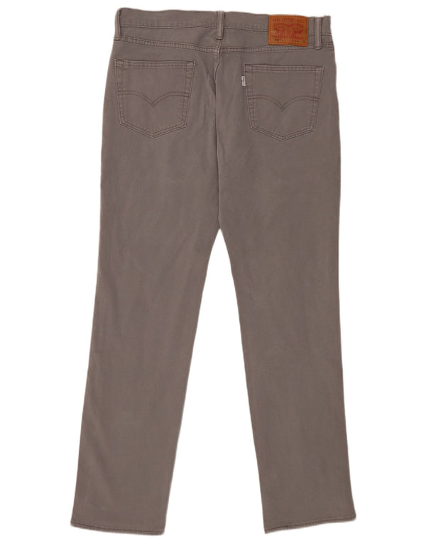 Levi's Mens 511 Slim Jeans W34 L34 Γκρι βαμβακερό