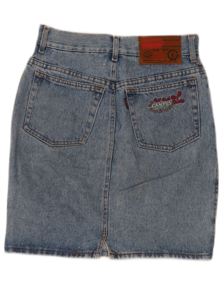 CAMPUS Γυναικεία Τζιν Φούστα IT 40 Small W26 Blue Cotton