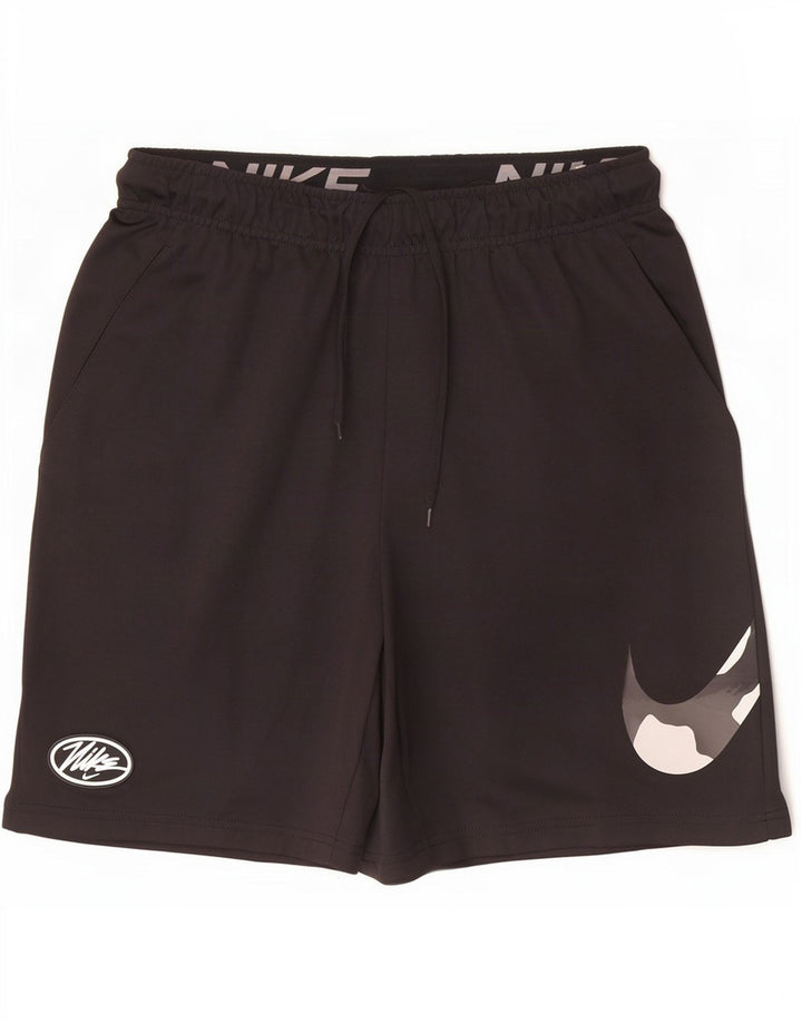 Γραφικό αθλητικό σορτς Nike ανδρικό Dri Fit, μικρό μαύρο