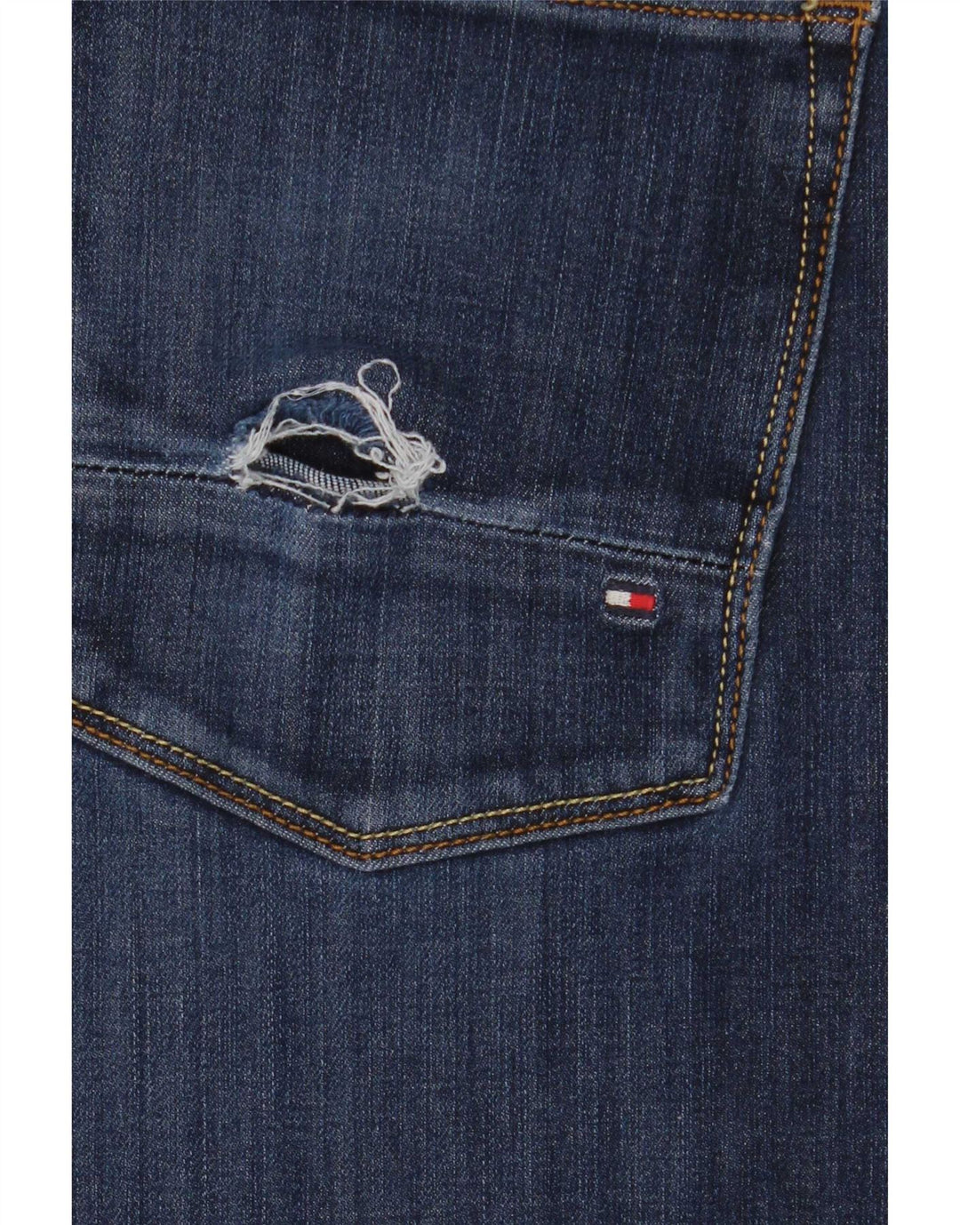Tommy Hilfiger Mens Bleecker Slim Jeans W34 L36 Blue Cotton