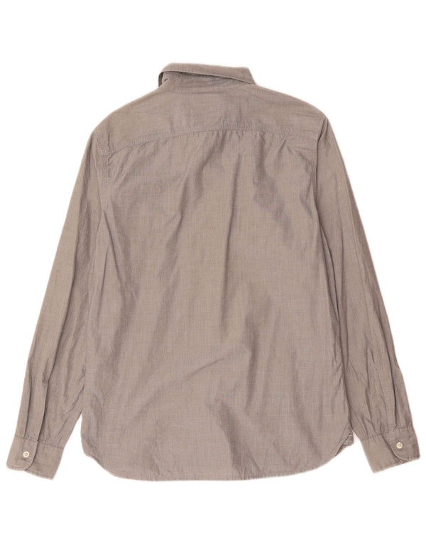 Levi's Mens Standard Fit Shirt Small Grey Cotton