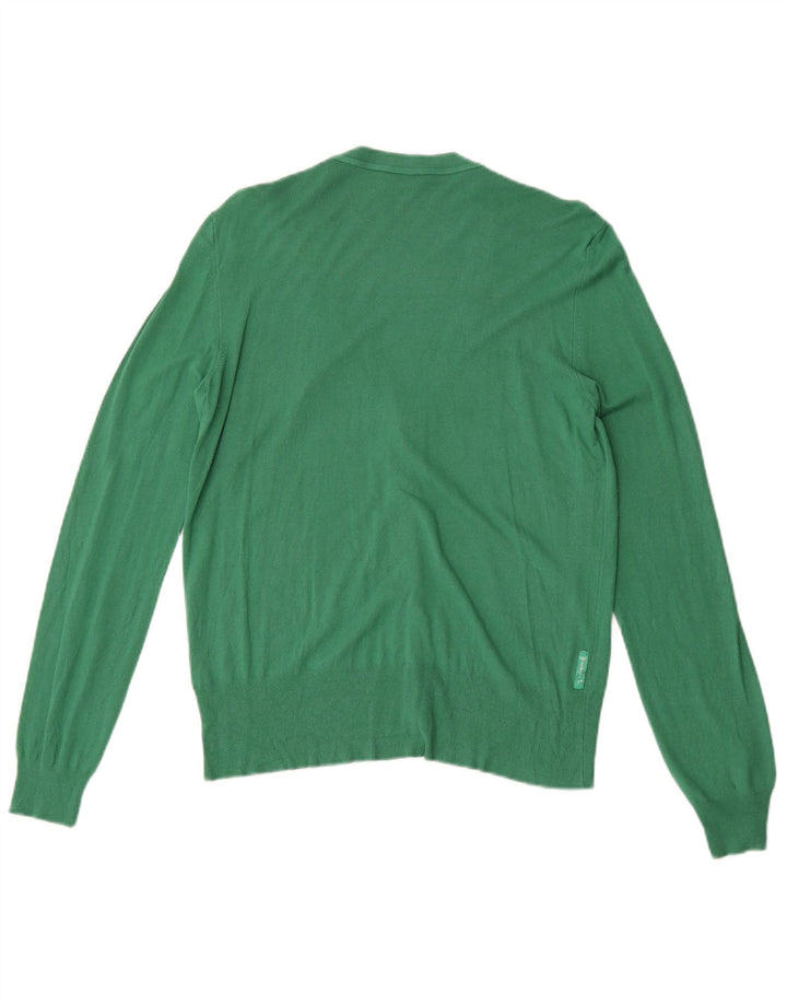 Armani Jeans Γυναικείο πουλόβερ UK 12 Medium Green