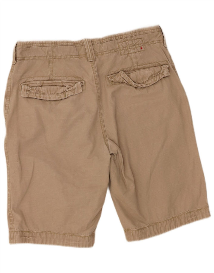Fat Face Ανδρικό σορτς Casual Medium W32 Μπεζ βαμβακερό
