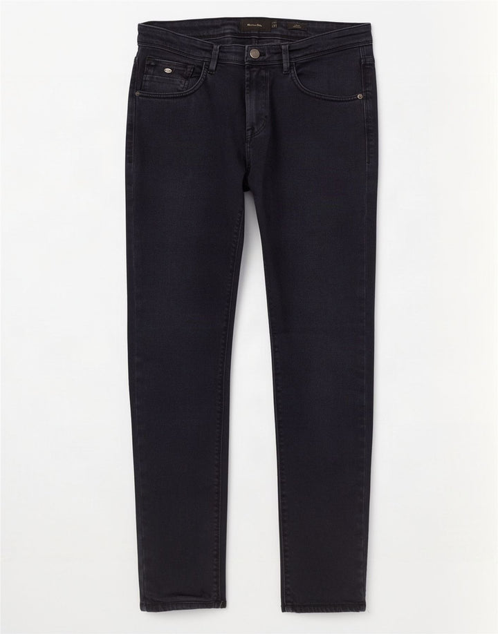 Massimo Dutti Ανδρικό Slim Jeans EU 40 Medium W31 L30 Navy Blue