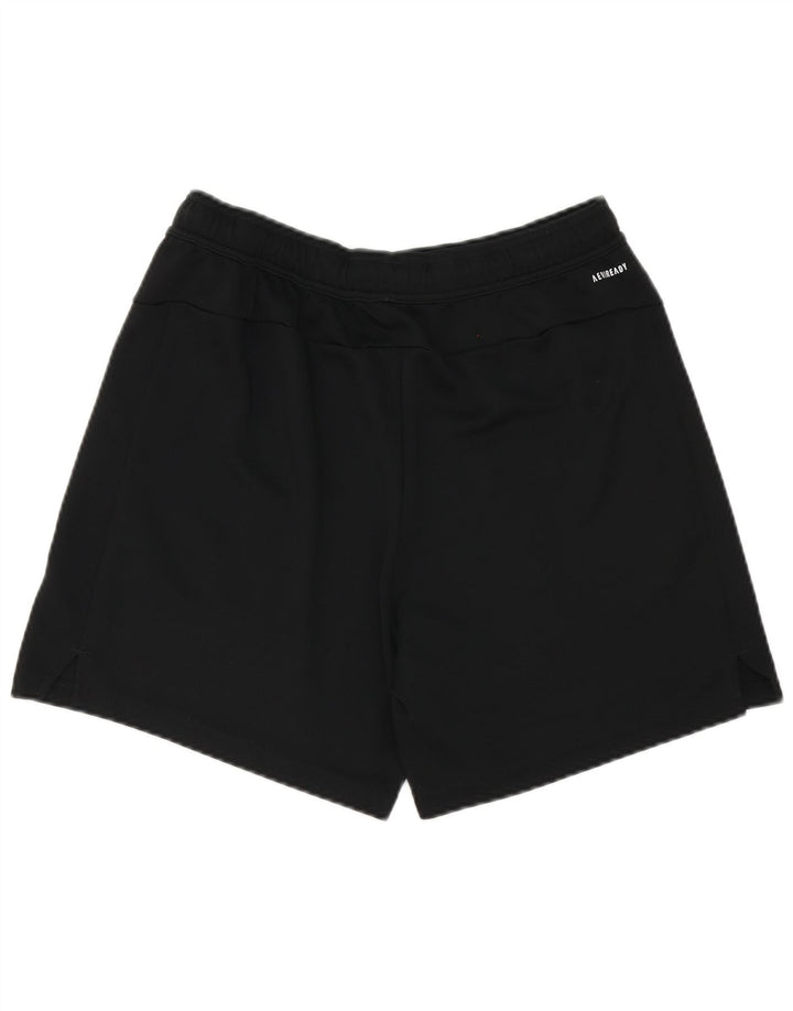 Ανδρικό αθλητικό σορτς Adidas Aeroready Regular Fit μεγάλο μαύρο πολυεστέρα