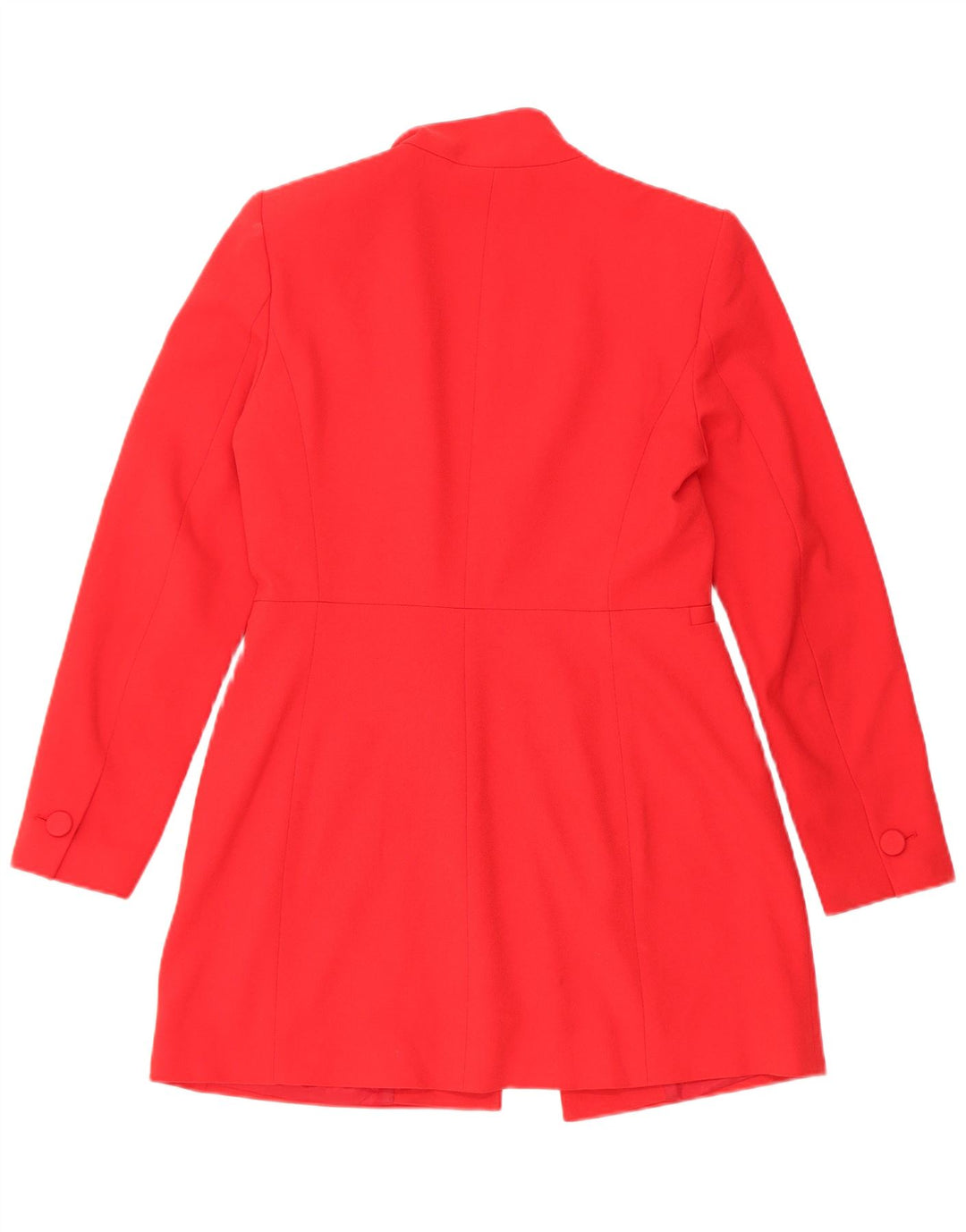 Zara Γυναικείο Σακάκι Μπλέιζερ UK 14 Medium Red Polyester