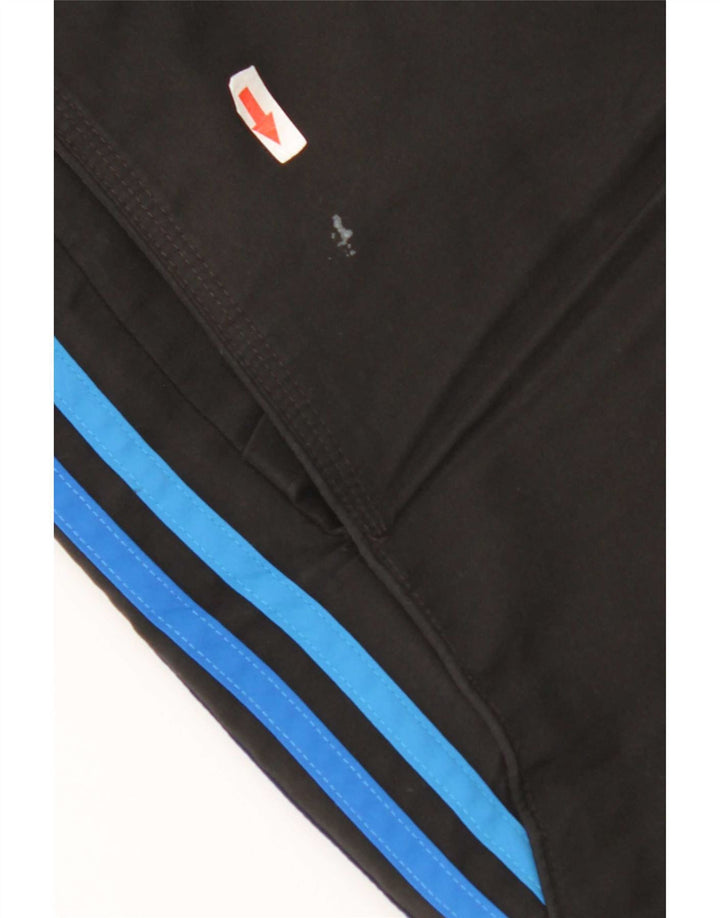 Ανδρικό αθλητικό σορτς Adidas από μεσαίο μαύρο πολυεστέρα