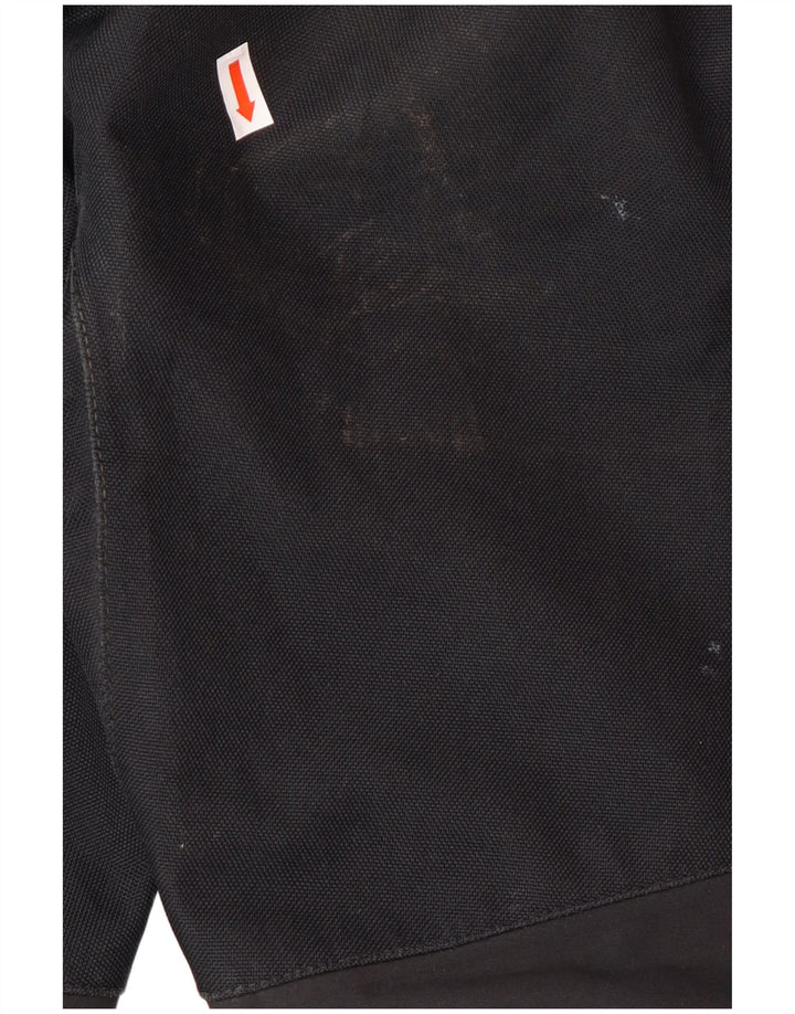 GILL Mens Cargo Dungarees Αδιάβροχο Παντελόνι Μεγάλο Μαύρο Nylon Nautical