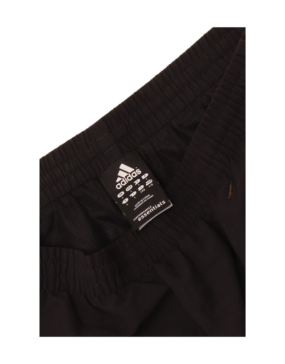 Ανδρικό σορτς Adidas Climalite Sport μεγάλο μαύρο πολυεστέρα