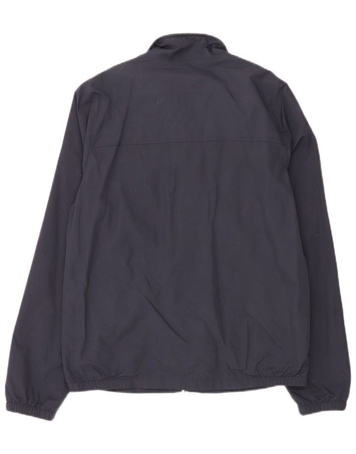 Penguin Mens Bomber Jacket UK 38 Medium Navy Blue Nylon