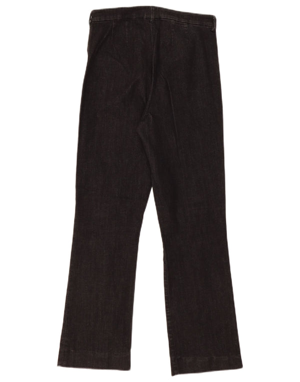 MAX MARA Γυναικεία Bootcut Jeans UK 10 Small W28 L28 Γκρι βαμβακερό