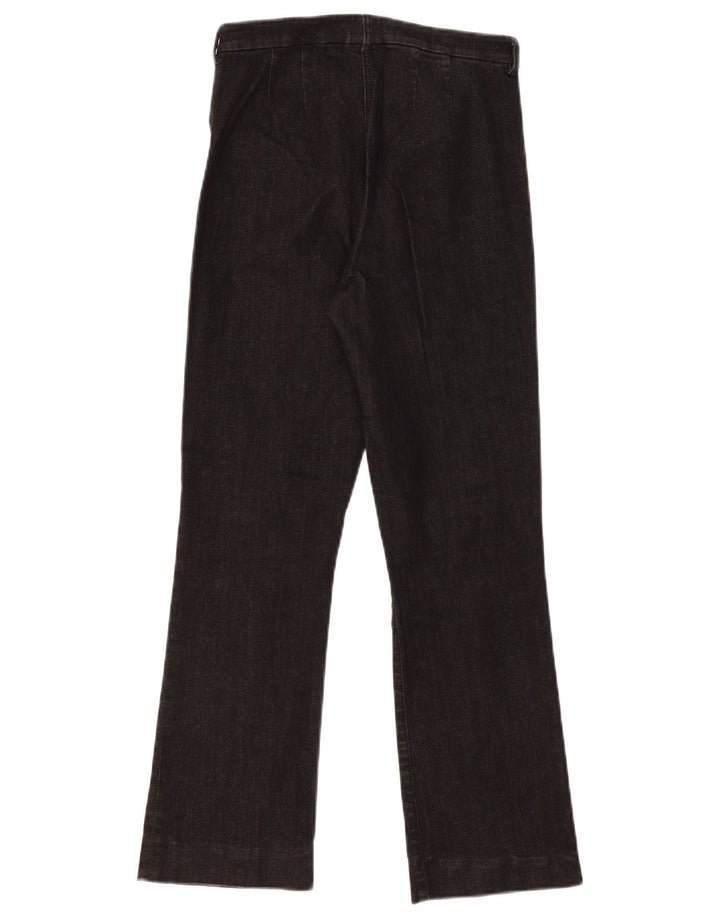 MAX MARA Γυναικεία Bootcut Jeans UK 10 Small W28 L28 Γκρι βαμβακερό